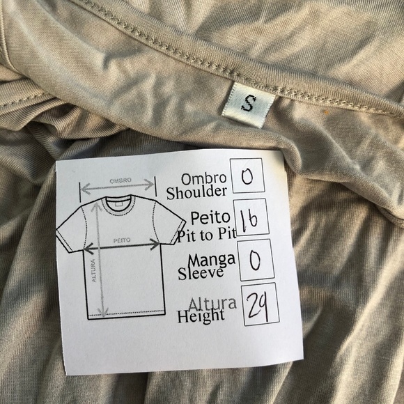 Tank Top Small Size Gray Pleated Back Sleeveless - Picture 7 of 8